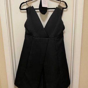 Kaufman Franco onyx cocktail dress